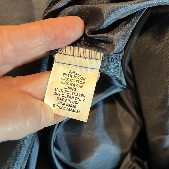 Shoshanna Midnight Uma Navy Lace Midi Halter Dress Size 2 - Picture 10 of 11